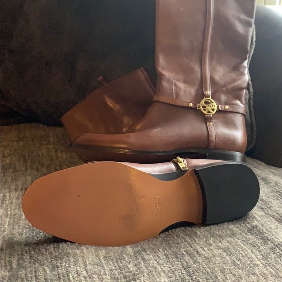 Coach leather riding boots! Great condition! - Picture 3 of 10